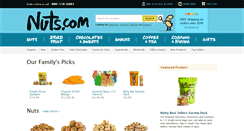 Desktop Screenshot of nuts.com
