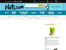 Tablet Screenshot of nuts.com